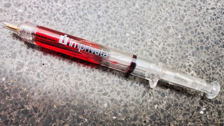 Hingucker als Werbegeschenk: Kugelschreiber von Imprivata